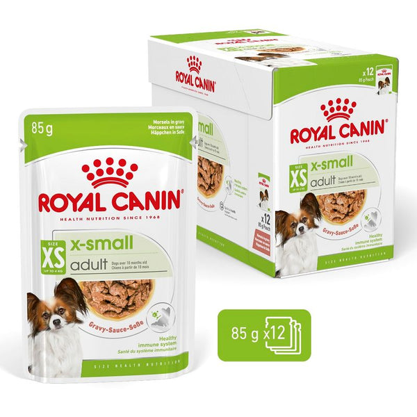 Royal Canin X-Small Adult in Gravy || Royal Canin Size || view 3