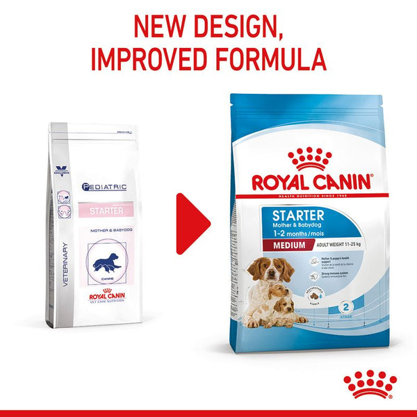 Royal Canin Medium Starter Mother & Babydog || Royal Canin Size || view 3
