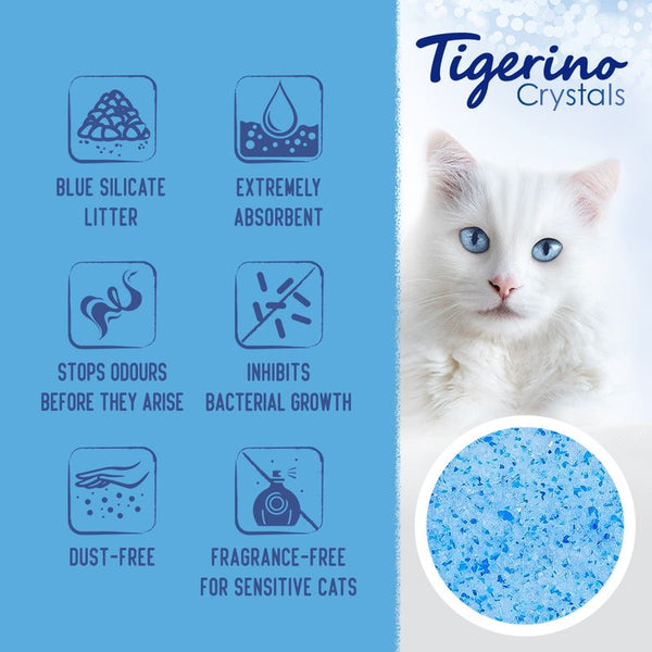 Tigerino Crystals Cat Litter Colourful – Sensitive (Unscented) || undefined || view 6