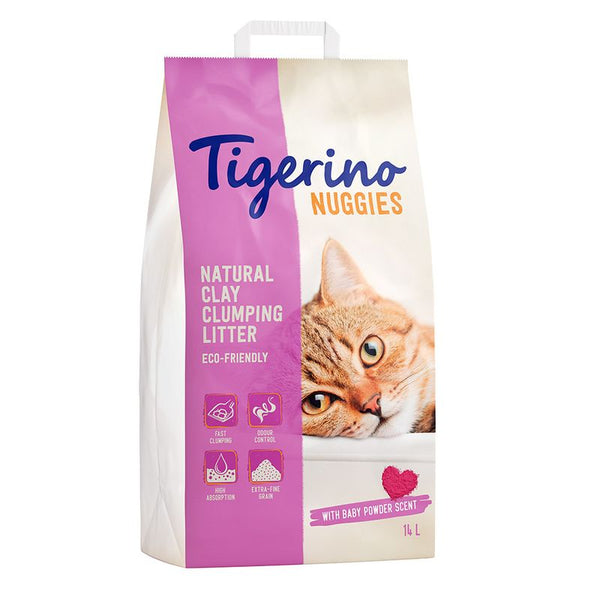 Tigerino Nuggies Cat Litter – Baby Powder Scent || Tigerino || view 1