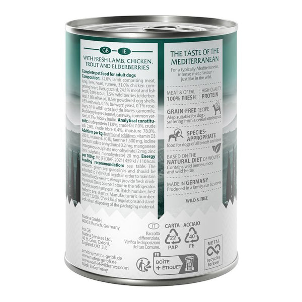 Wolf of Wilderness Adult "The Taste of" 6 x 400g || Wolf of Wilderness || view 2