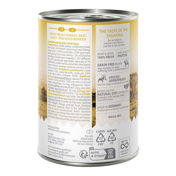 Wolf of Wilderness Adult "The Taste of" 6 x 400g || Wolf of Wilderness || view 12