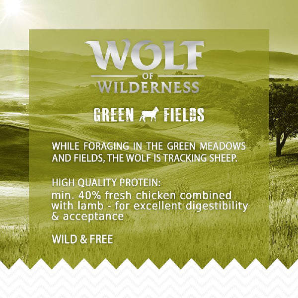 Wolf of Wilderness Adult "Green Fields" - Lamb || Wolf of Wilderness || view 7