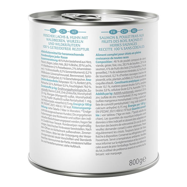 Wolf of Wilderness Junior Duo-Protein Recipe 6 x 800g || Wolf of Wilderness || view 7