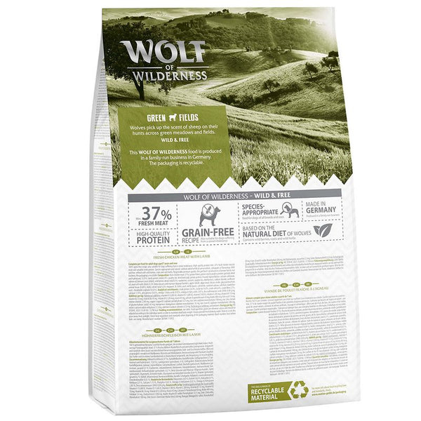 Wolf of Wilderness Senior "Green Fields" Lamb - Grain-Free || Wolf of Wilderness || view 8