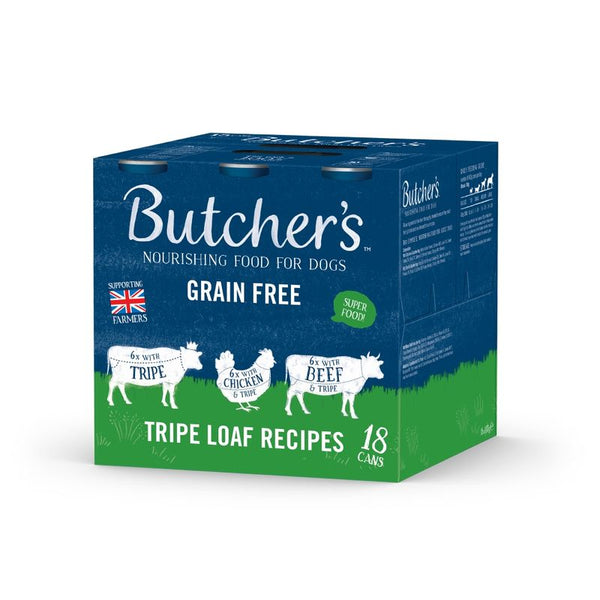 Butcher's Grain Free Tripe Loaf Recipes 18 x 400g || Butcher's || view 5