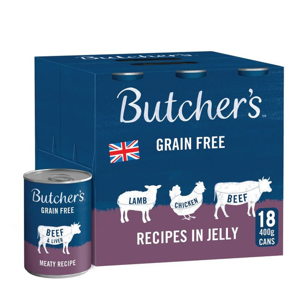 Butcher's Grain Free Recipes in Jelly 18 x 400g || Butcher's || view 5