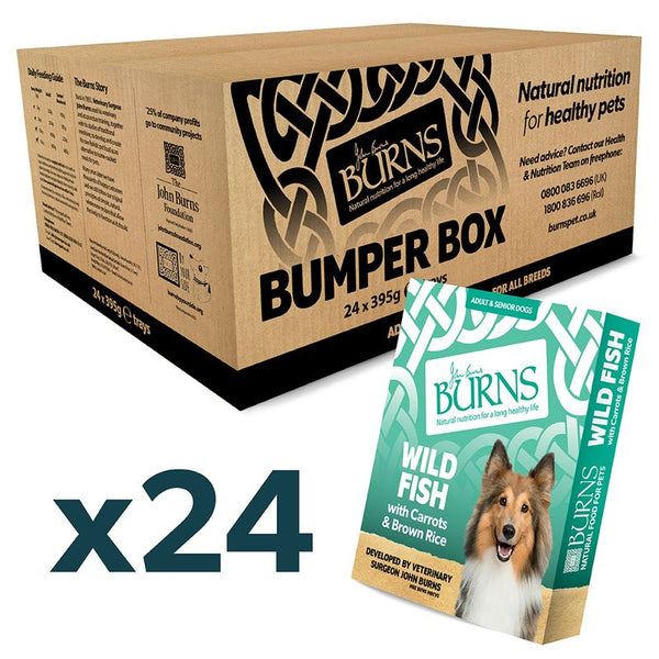 Burns Wild Fish with Carrots and Organic Brown Rice || Burns || view 1