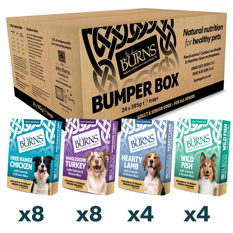 Burns Variety Box Wet Dog Food 6 x 395g || Burns || view 3