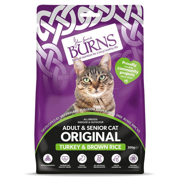 Burns Adult & Senior Cat Original Turkey & Brown Rice || Burns || view 2