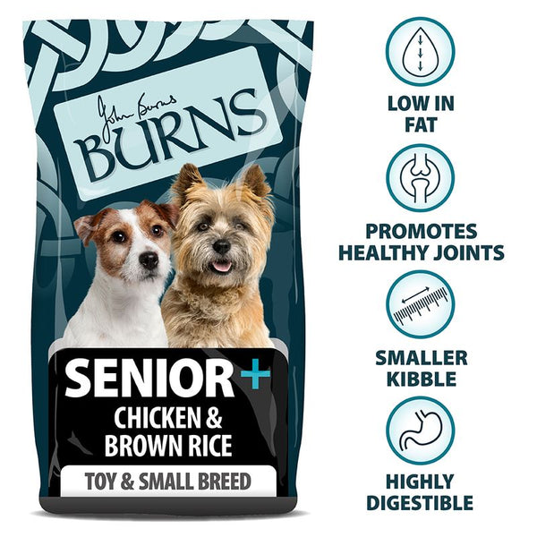 Burns Senior+ Toy & Small Breed - Chicken & Brown Rice || Burns || view 3