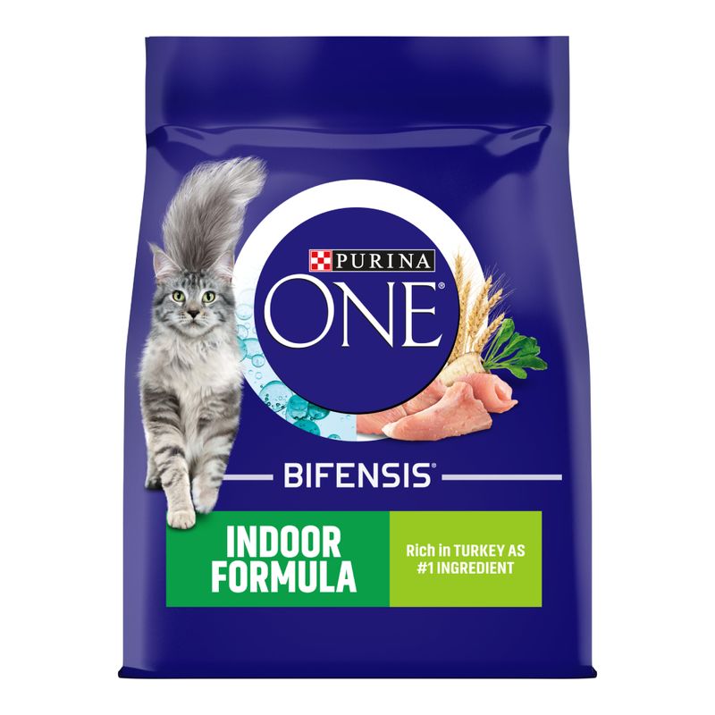 PURINA ONE Indoor Formula Turkey & Whole Grains Dry Cat Food || Purina One || view 2