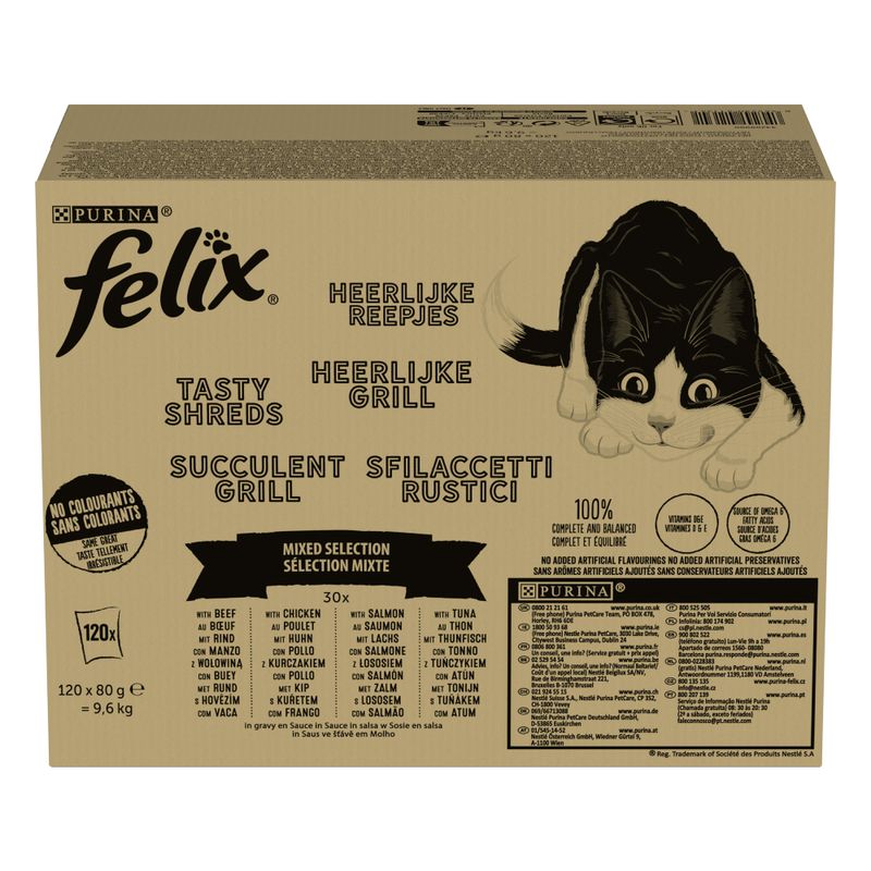 Felix Tasty Shreds 12 x 80g || undefined || view 8