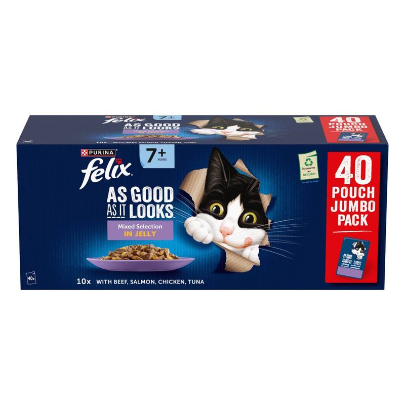 Felix Senior As Good As It Looks Saver Pack 40 x 85g || undefined || view 1
