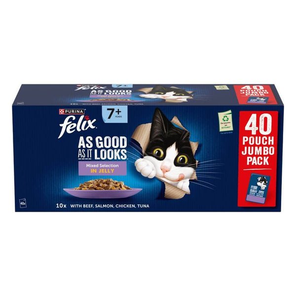 Felix Senior As Good As It Looks Saver Pack 40 x 85g || undefined || view 1