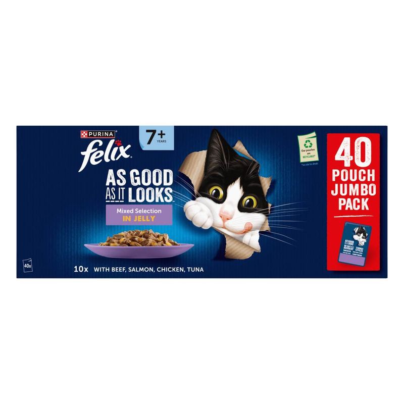 Felix Senior As Good As It Looks Saver Pack 40 x 85g || undefined || view 3