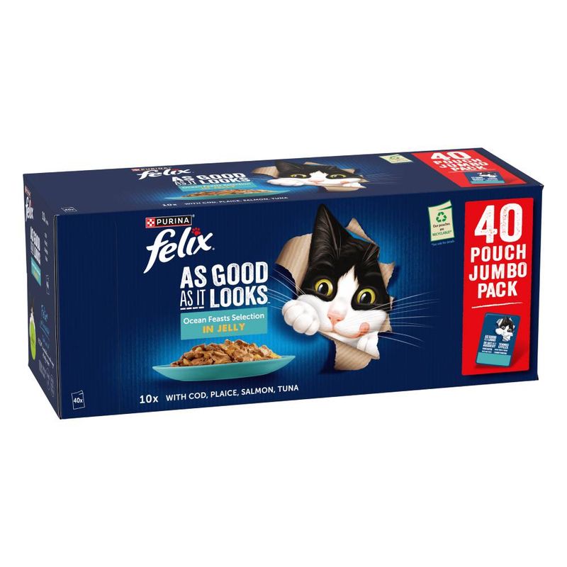 Felix As Good As It Looks Jumbo Pack 40 x 85g || undefined || view 6
