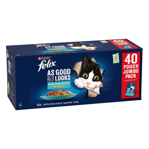 Felix As Good As It Looks Jumbo Pack 40 x 85g || undefined || view 6