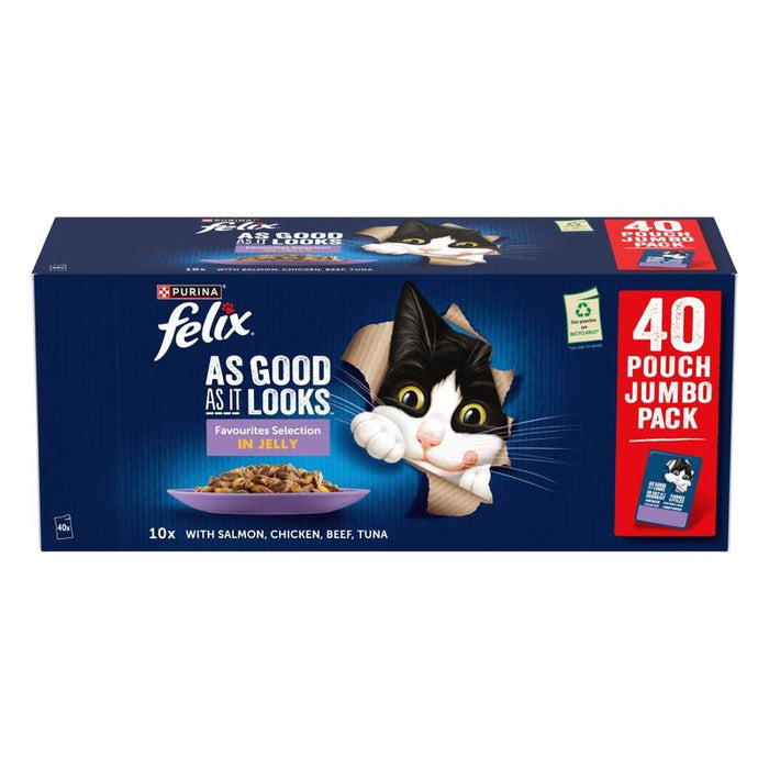 Felix As Good As It Looks Jumbo Pack 40 x 85g
