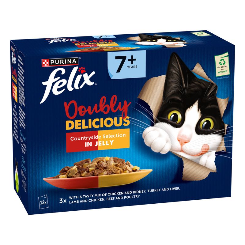 Felix Senior As Good As It Looks - Doubly Delicious 12 x 85g || undefined || view 1