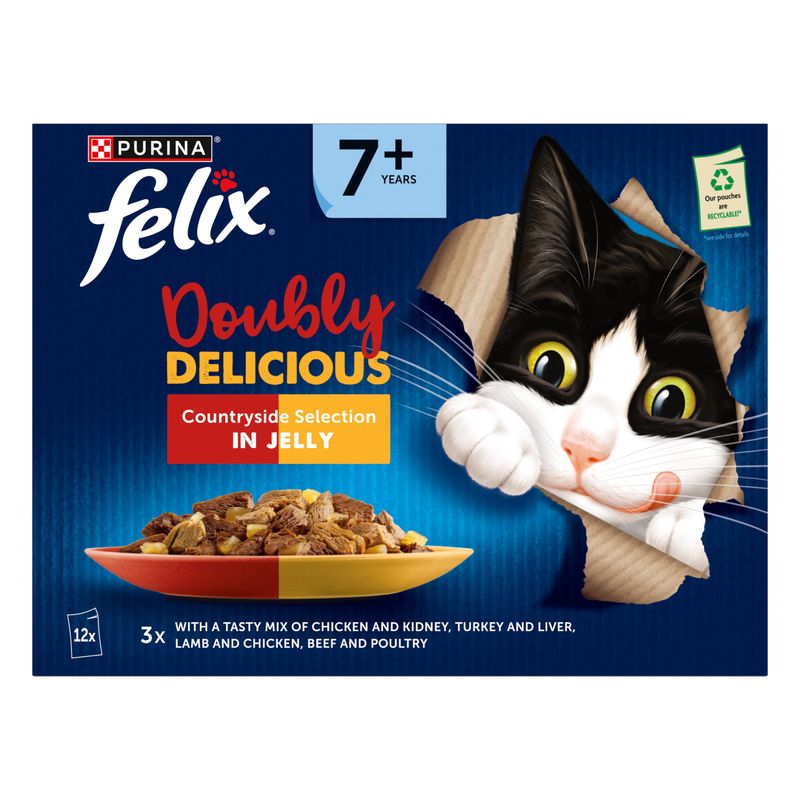 Felix Senior As Good As It Looks - Doubly Delicious 12 x 85g || undefined || view 3