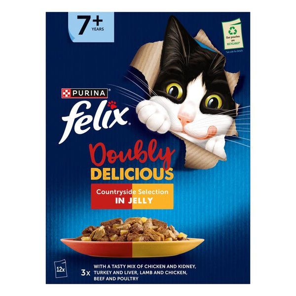 Felix Senior As Good As It Looks - Doubly Delicious 12 x 85g || undefined || view 4