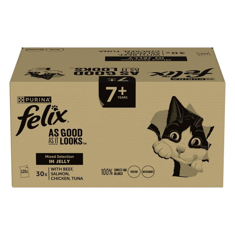 Felix Senior As Good As It Looks Mega Pack 120 x 85g || undefined || view 1