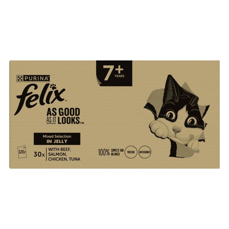 Felix Senior As Good As It Looks Mega Pack 120 x 85g || undefined || view 3