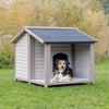 Trixie Natura Log Cabin with Porch Dog Kennel || Trixie Natura || view 3