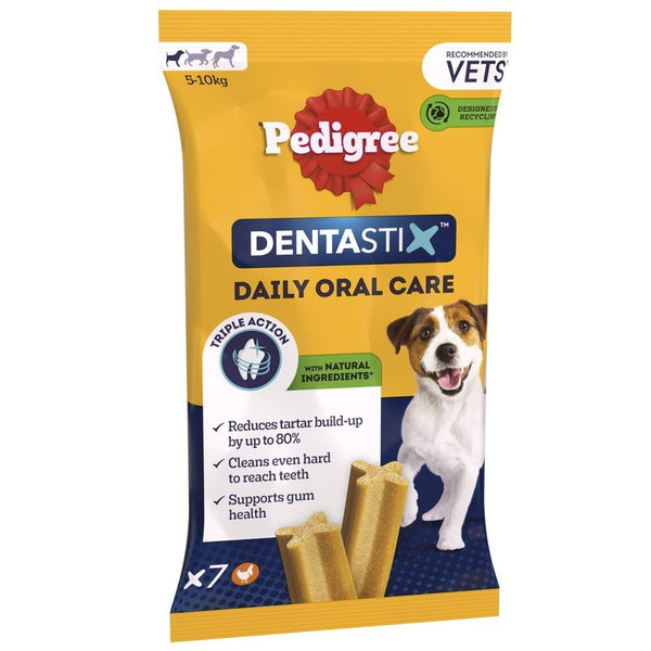 Pedigree Dentastix - Daily Oral Care for Small Dogs (5-10kg) || Pedigree || view 1