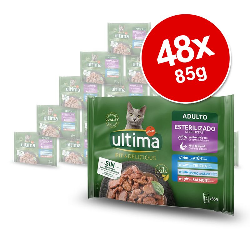 Ultima Cat Sterilised 48 x 85g || Affinity Ultima || view 1
