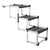 Trixie Friends on Tour 3-step Folding Stairs Aluminium/TPR || Trixie || view 1