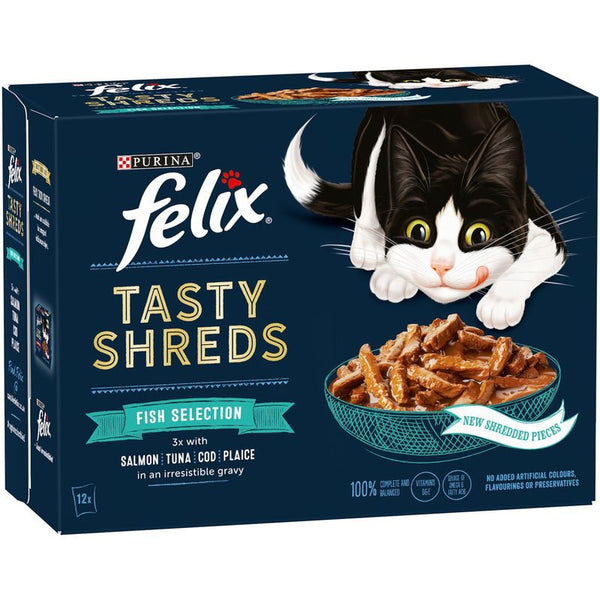 Felix Tasty Shreds 12 x 80g || undefined || view 5
