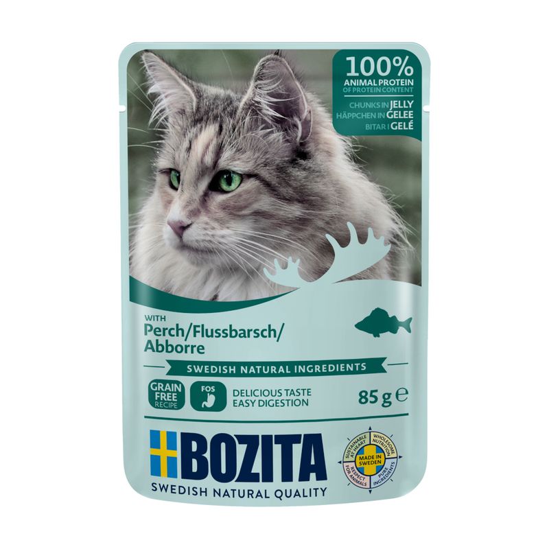 Bozita Chunks in Jelly Pouches 12 x 85g || undefined || view 5