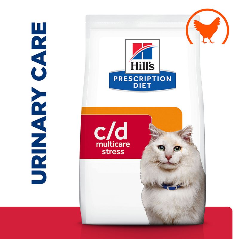 Hill's Prescription Diet Feline c/d Stress Urinary Care - Chicken || Hill's Prescription Diet || view 1