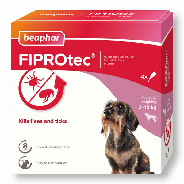 beaphar FIPROtec® Flea & Tick Spot-On for Dogs - S (2-10kg) || beaphar || view 1