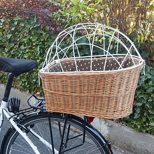 Aumüller Bicycle Basket with Protective Wire for Luggage Rack || Aumüller || view 5