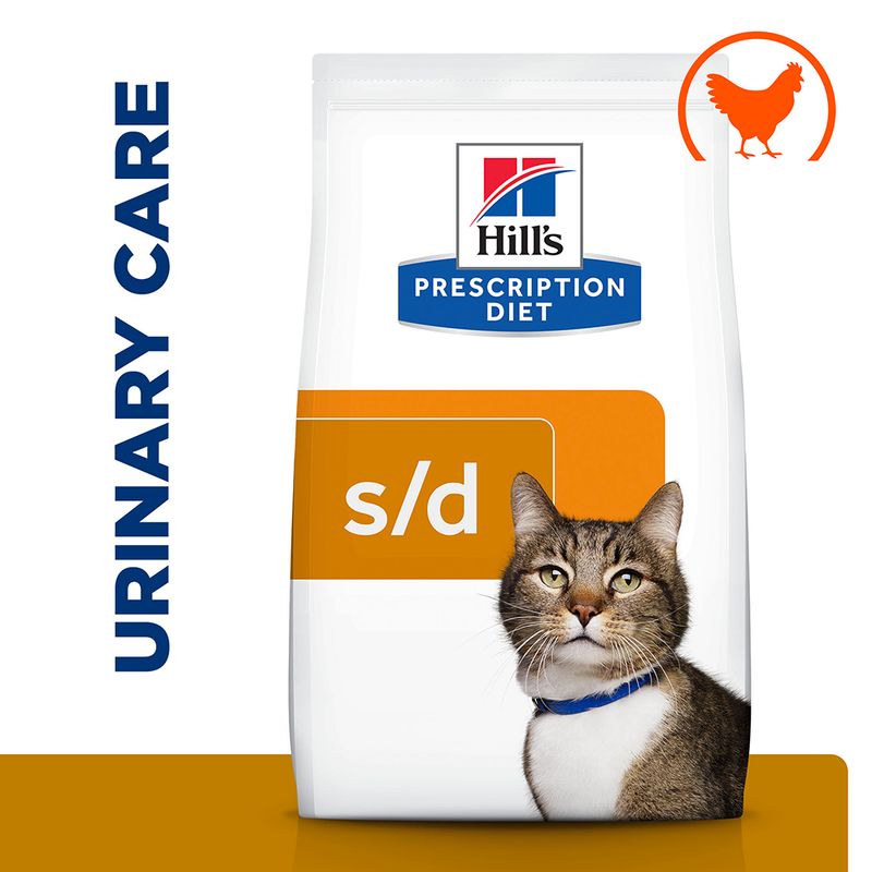 Hill’s Prescription Diet Feline s/d Urinary Care - Chicken || Hill's Prescription Diet || view 1