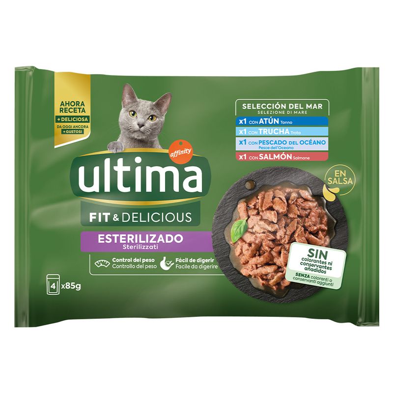 Ultima Cat Sterilised 48 x 85g || Affinity Ultima || view 3