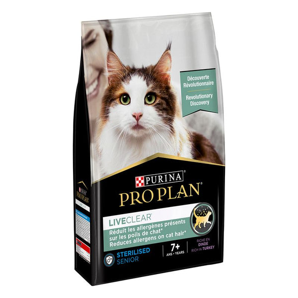 Purina Pro Plan LiveClear Sterilised Adult 7+ - Turkey || Pro Plan || view 9