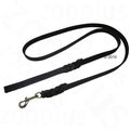 Heim Plaited Leather Dog Lead - Black | Petfoodmart UK