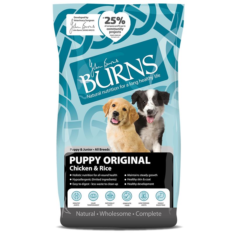 Burns Puppy Original - Chicken & Rice || Burns || view 4