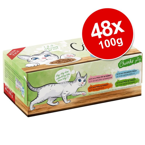 Catessy Pouches Saver Pack 48 x 100g || Catessy || view 1