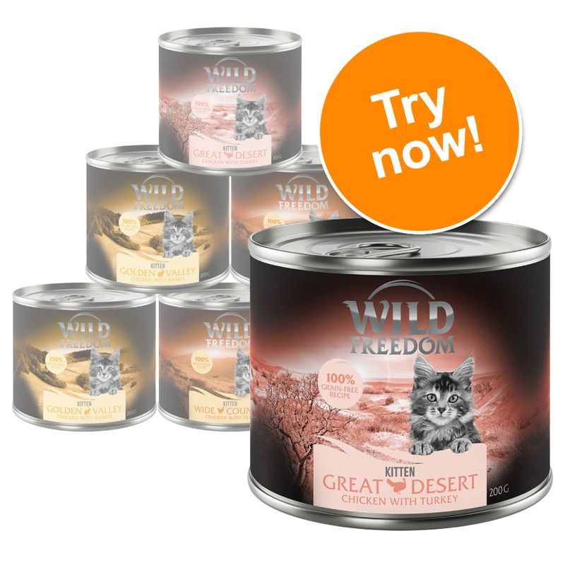 Wild Freedom Kitten Mixed Trial Pack || Wild Freedom || view 1