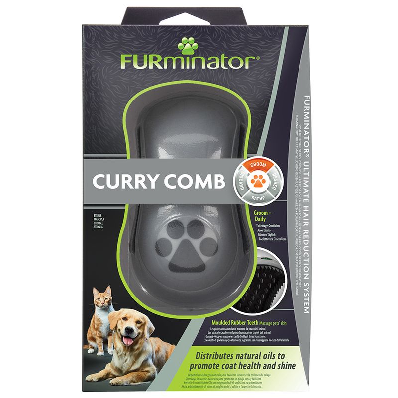 FURminator Curry Comb for Dogs || FURminator || view 2