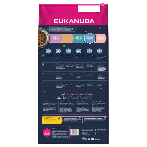 Eukanuba Thriving Mature Medium Breed Chicken || Eukanuba || view 3
