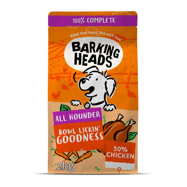 Barking Heads All Hounder Bowl Lickin' Chicken || barking heads || view 2