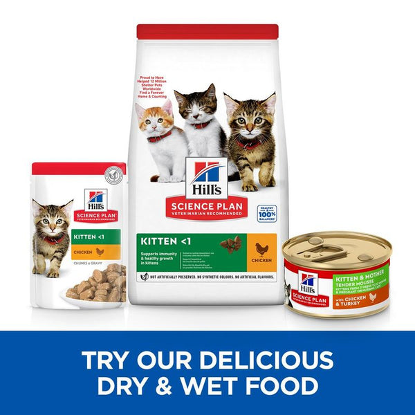 Hill's Science Plan Kitten & Mother Tender Mousse with Chicken & Turkey || undefined || view 5