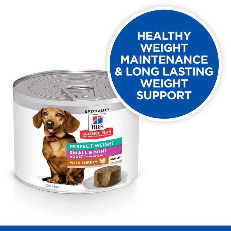 Hill's Science Plan Adult 1+ Perfect Weight Small & Mini Mousse || Hill's Science Plan || view 3