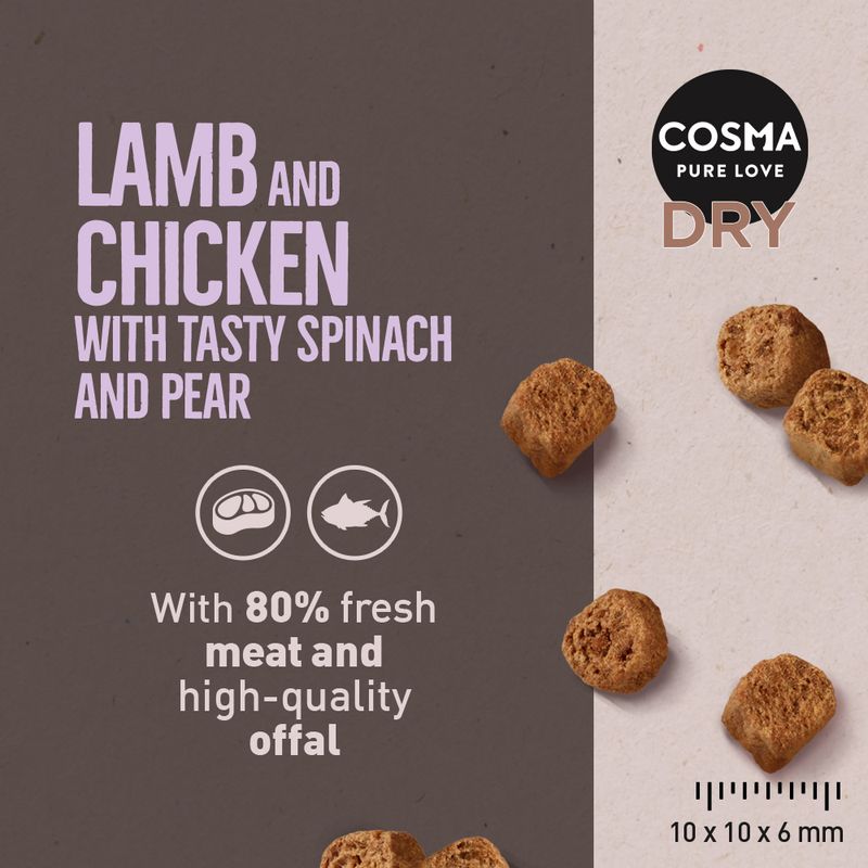 Cosma Lamb & Chicken Dry Food || Cosma || view 3